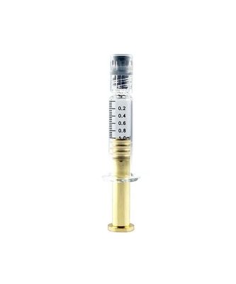 Leeg Luer Lock glazen spuitjes met metalen of kunststof spuitpunten voor cosmetische olie