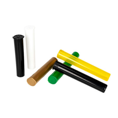 Afdrukbare kinderdichte plastic buizen luchtdichte aangepaste pop top container voor sigaren