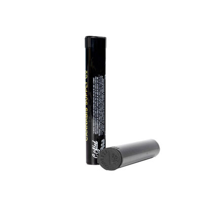 Kinderwaardig Pop Top Tube Voor Pre Rolls Cigar Tube Custom Zwarte Pop Top Tubes