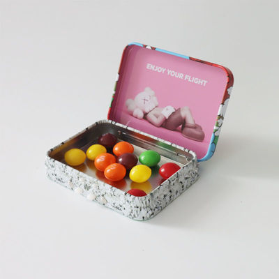 Tin Box veilig voor kinderen met Matte Surface Finish Lead Time 20-30 Dagen