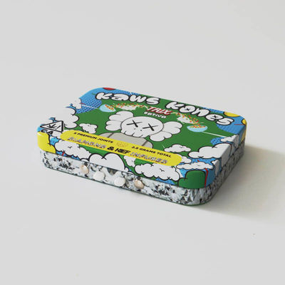 Tin Box veilig voor kinderen met Matte Surface Finish Lead Time 20-30 Dagen