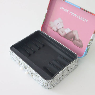 Tin Box veilig voor kinderen met Matte Surface Finish Lead Time 20-30 Dagen