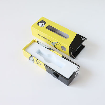 Gepersonaliseerde kleur kartonnen vape cartridge doos 1 ml 510 vaporizer verpakkingsdoos