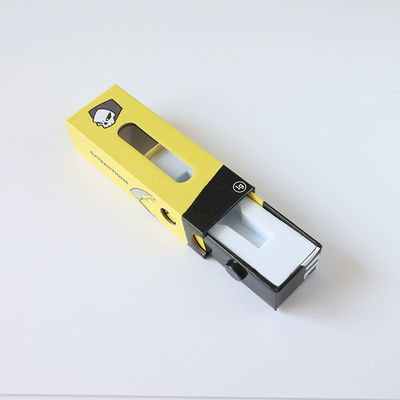 Gepersonaliseerde logo-afdruk Vape cartridge box - rechthoekige vorm met veilige verpakking