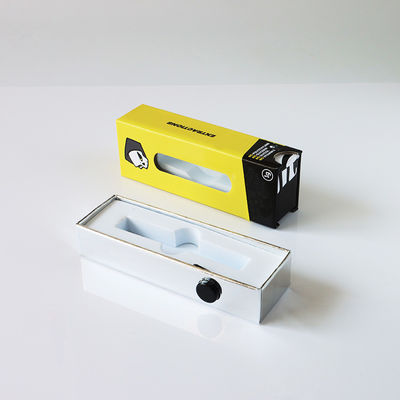 Vape cartridge doos kind veilig knop laden papieren doos met venster voor 510 cartridge