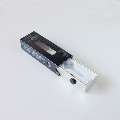 Gepersonaliseerde elektronische sigarettencartridge hoes Kinderwaardig papieren doos voor 1 ml 510 Gedrukt