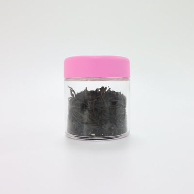 Kinderenbestendige 3 5 gram Marihuana bloem pot met Custom Logo Glas Weed Storage Jar