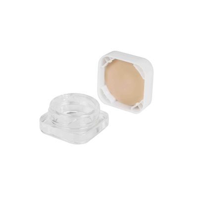 Kinderbestendige 5 ml geconcentreerde glazen pot met CR schroefkap 5 ml 9 ml vierkant pot
