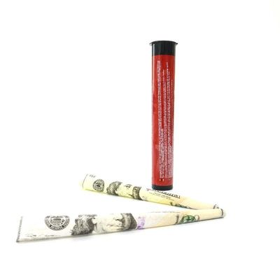 Groen Zwart Aangepaste Kleur Pop Top Tubes Voor Prerolls Aangepaste Geïntegreerde Plastic Tubes Voor Sigaretten