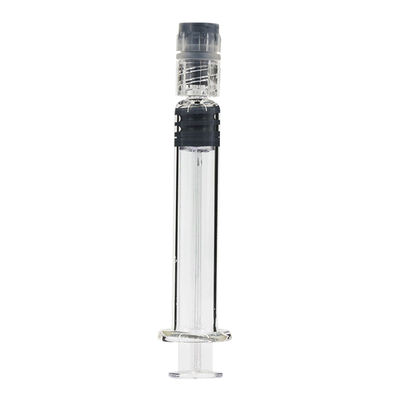 2 ml Luer Lock voorgevulde borosilicaat glas spuiten voor essentiële olie