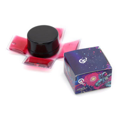 3 ml 5 ml 7 ml 9 ml Kleine Dab Live Rosin Hash Glasverpakking Concentrate Oil Jar met Chill Pack Gel Cold Pack IJspakketten Papierdoos