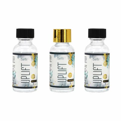 Groothandel Luxe 30ml Olie Huidverzorging Boston Glazen Fles met Schroefdop