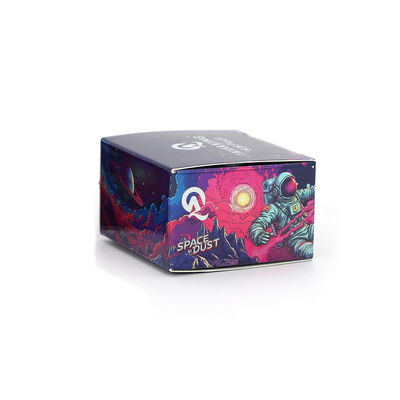 Customized Print Mini 5ml 7ml 9ml Child Resistant Empty Glass Concentrate Jar Holographic Paper Box with Ice Pack for Oil Cream