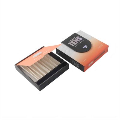 Kinderwaardig 10 verpakking Custom Preroll Magnetische papieren doos Verpakking