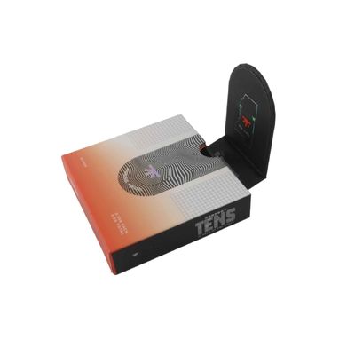 Kinderbestendige flip-top pre-roll magnetische ladenpapierdozen met klappen