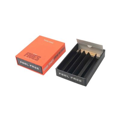 Gepreegde Multipack Voorgedraaide Joints Papieren Doos Verpakking met Lucifers Compartiment
