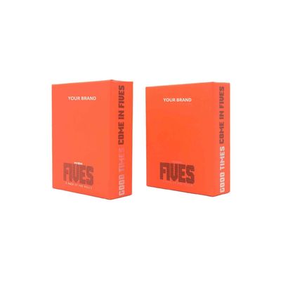 Gepreegde Multipack Voorgedraaide Joints Papieren Doos Verpakking met Lucifers Compartiment