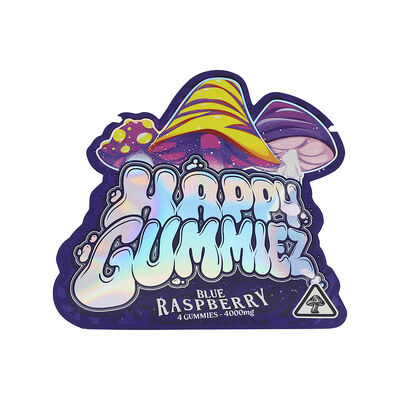 Custom Printed Shape Die-Cut Mylar Bag 3.5 Grams